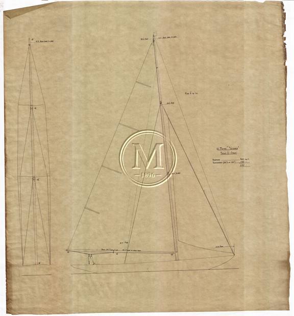 Design 275 — Sail Plan