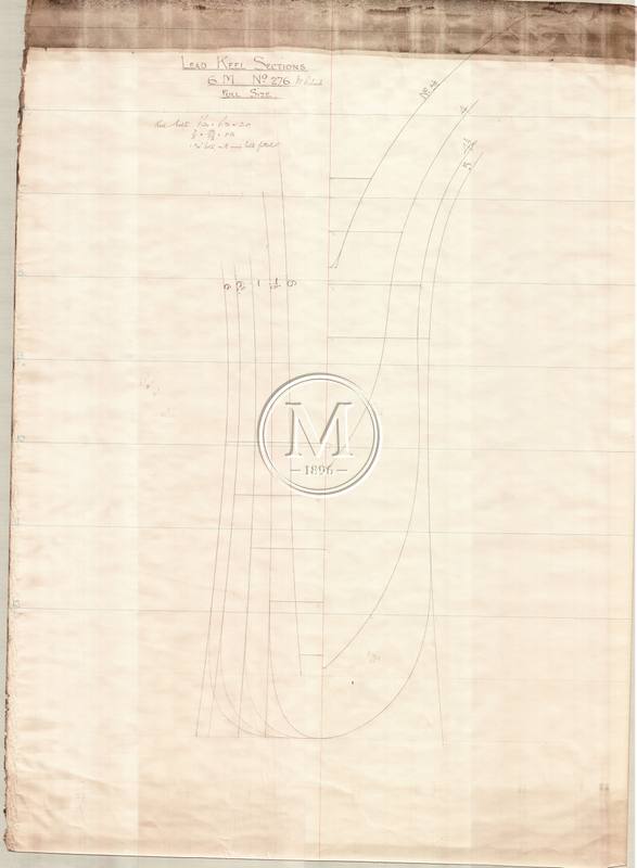 Design 276 — Keel Sections