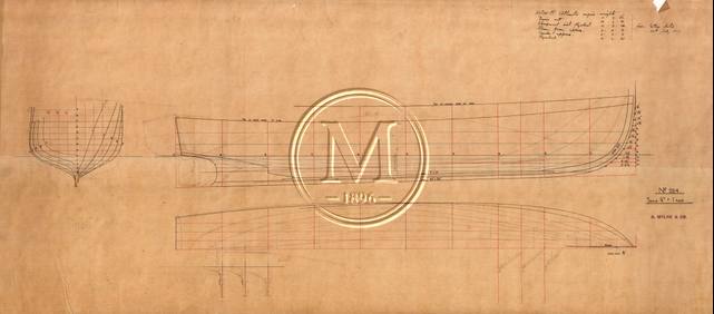 Design 284 — Lines Plan