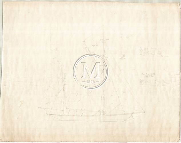 Design 291 — Sail Plan