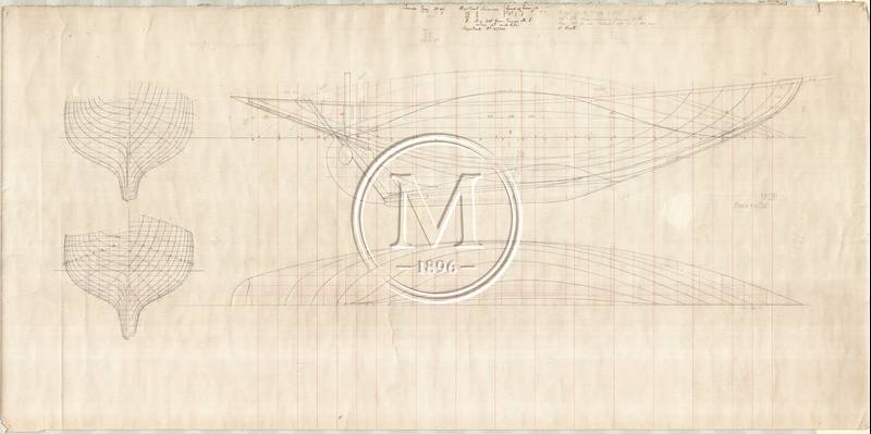 Design 291 — Lines Plan