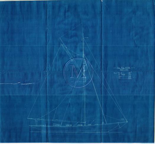 Design 292 — Sail Plan