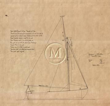 Design 294 — Sail Plan