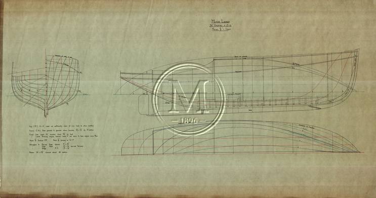 Design 297 — Lines Plan