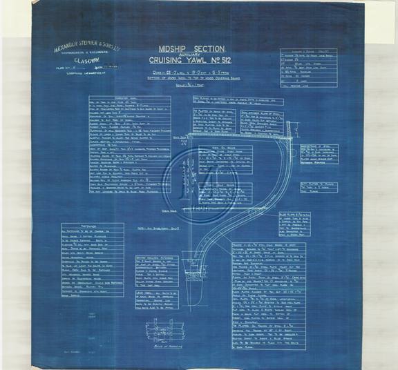 Design 298 — Lines Plan