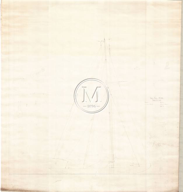 Design 299 — Sail Plan