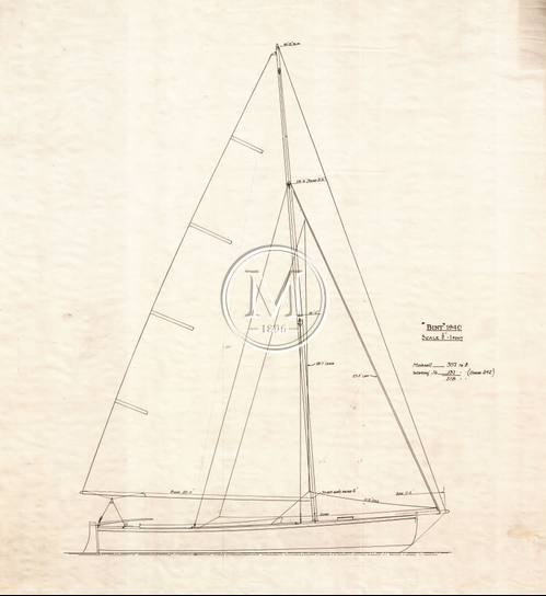 Design 300 — Sail Plan