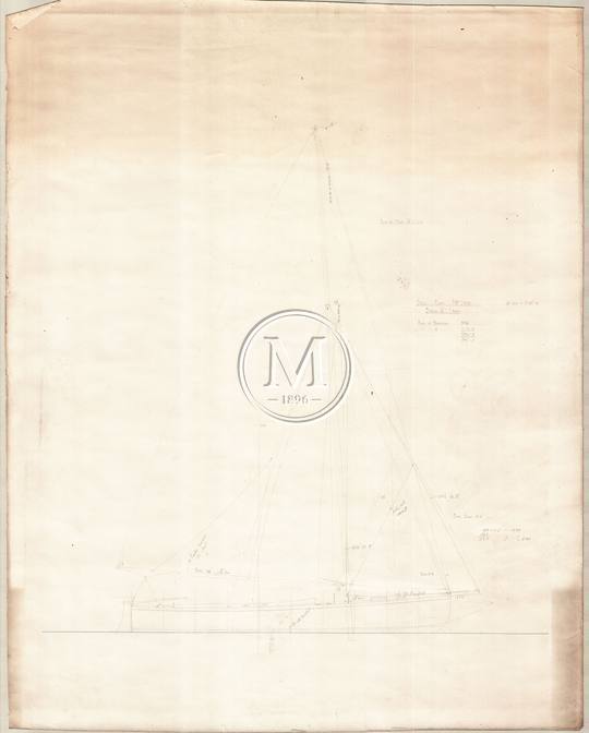 Design 300 — Sail Plan