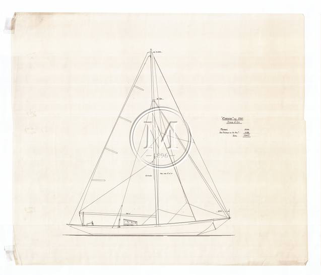 Design 303 — Sail Plan
