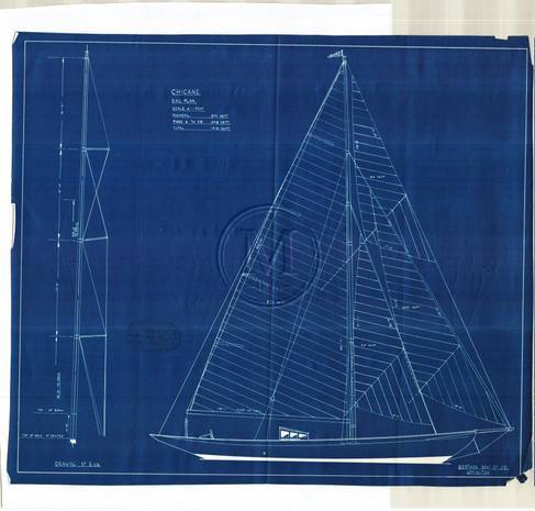Design 303 — Sail Plan