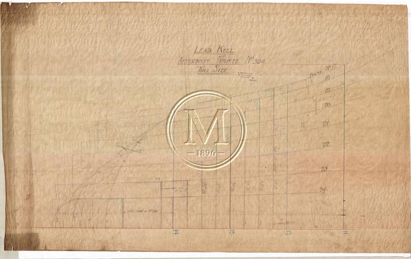 Design 304 — Keel Sections