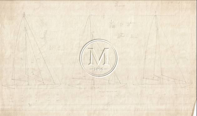 Design 307 — Sail Plan