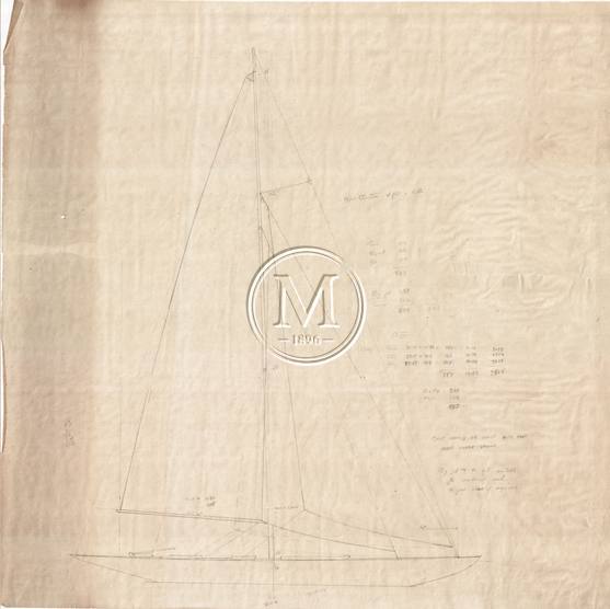 Design 307 — Sail Plan