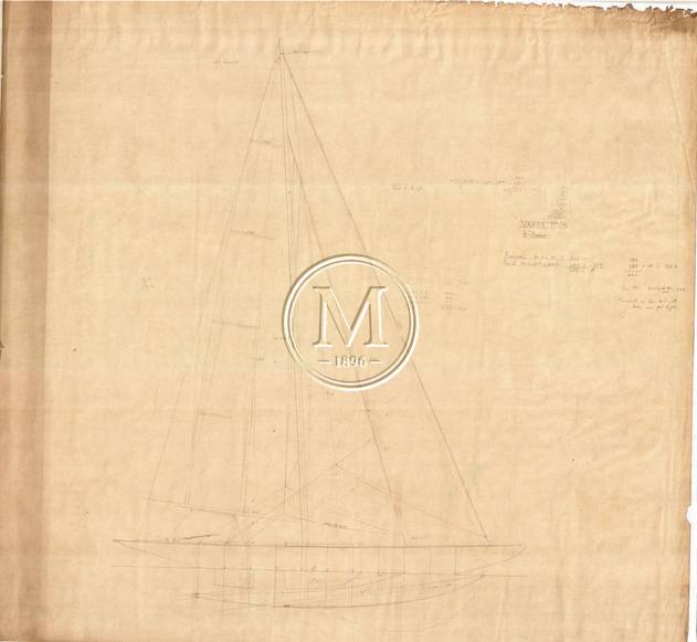 Design 307 — Sail Plan