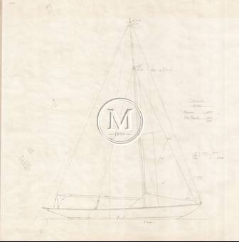 Design 308 — Sail Plan