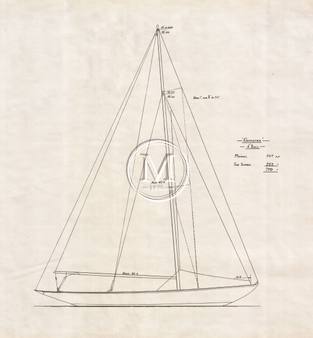 Design 308 — Sail Plan