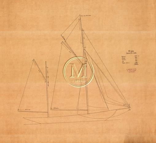 Design 309 — Sail Plan