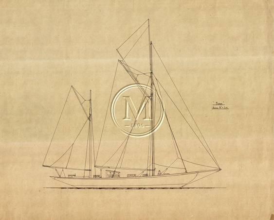 Design 309 — Sail Plan