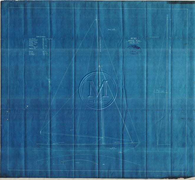 Design 310 — Sail Plan