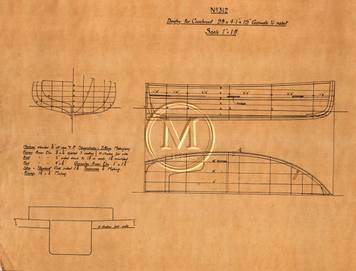 Design 312 — Lines Plan