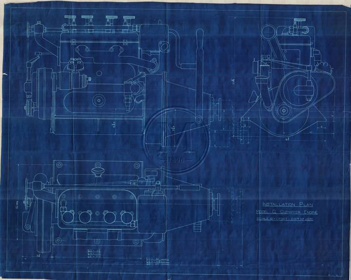 Design 313 — Lines Plan
