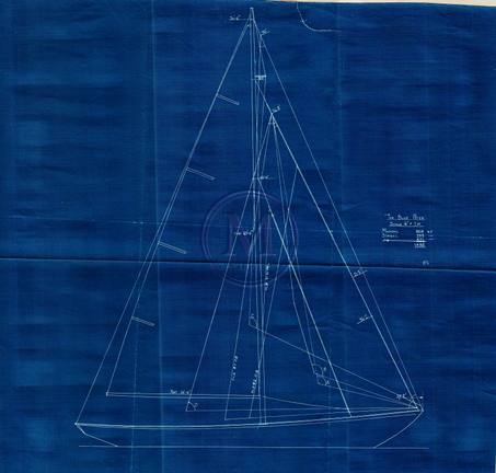 Design 315 — Sail Plan
