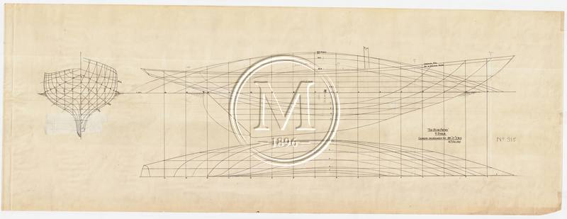 Design 315 — Lines Plan