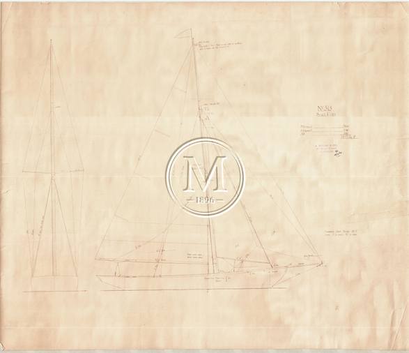 Design 315 — Sail Plan