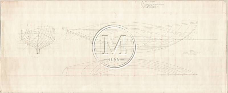 Design 316 — Lines Plan