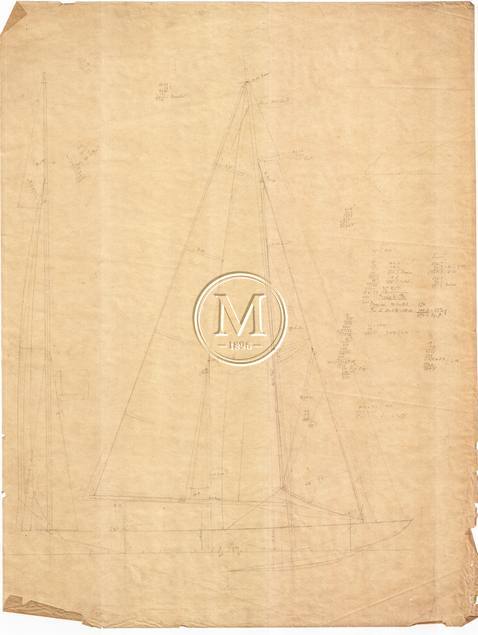 Design 317 — Sail Plan
