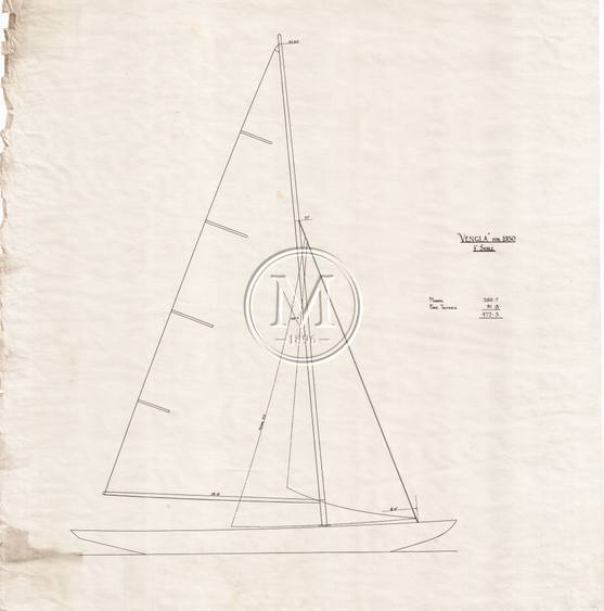 Design 317 — Sail Plan