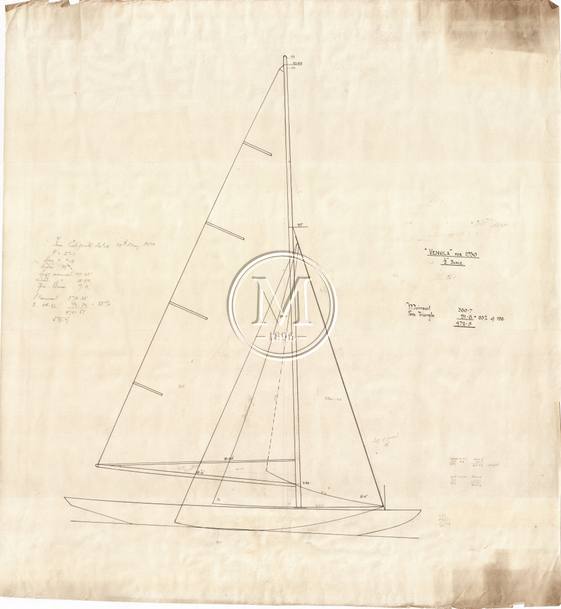 Design 317 — Sail Plan