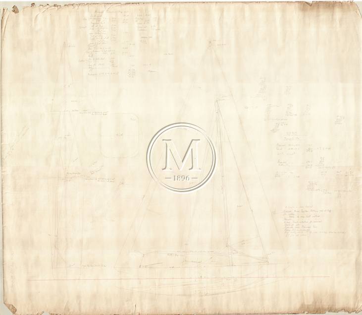 Design 317 — Sail Plan