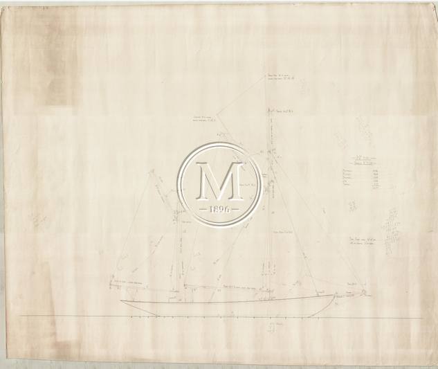 Design 319 — Sail Plan