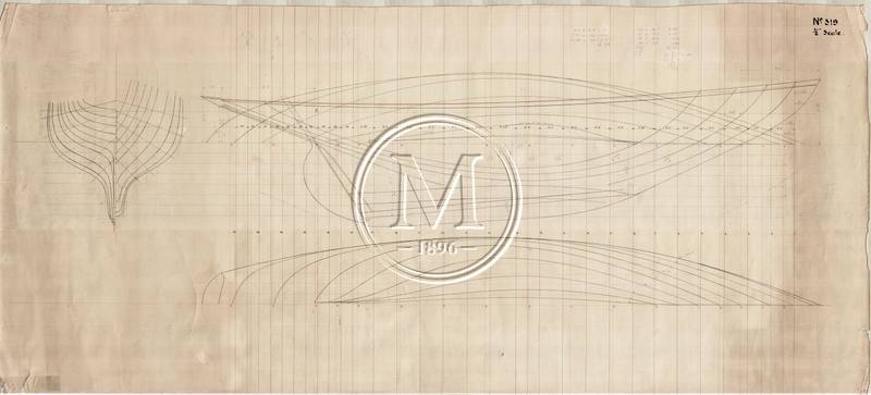 Design 319 — Lines Plan