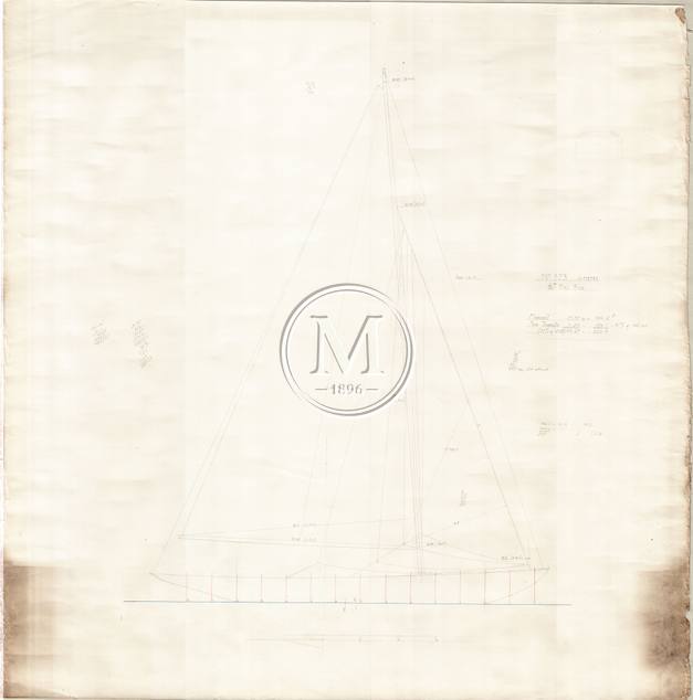 Design 323 — Sail Plan