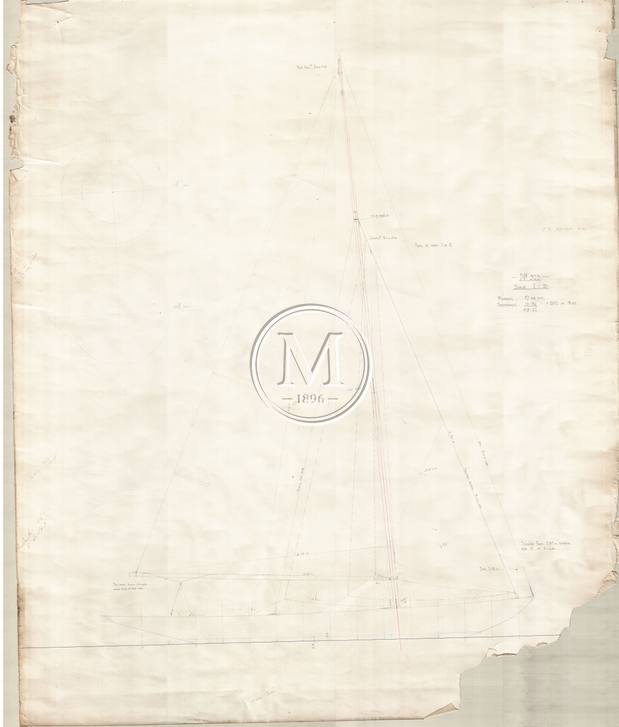 Design 323 — Sail Plan