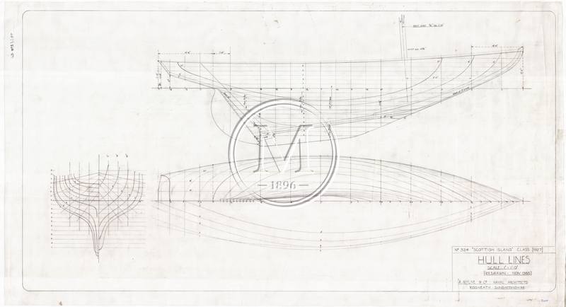 Design 324 — Lines Plan