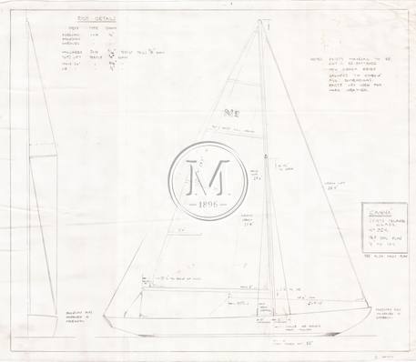 Design 324 — Sail Plan