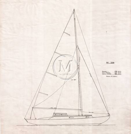 Design 324 — Sail Plan