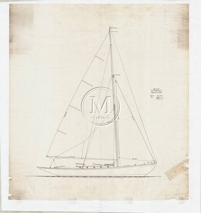 Design 327 — Sail Plan