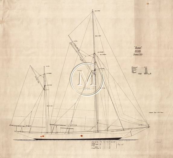 Design 328 — Sail Plan