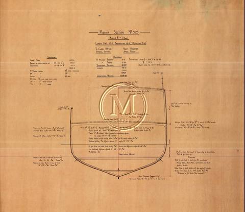 Design 329 — Lines Plan
