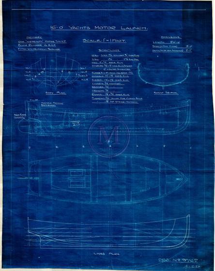 Design 329 — Lines Plan