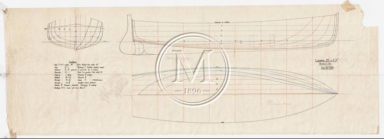 Design 329 — Lines Plan
