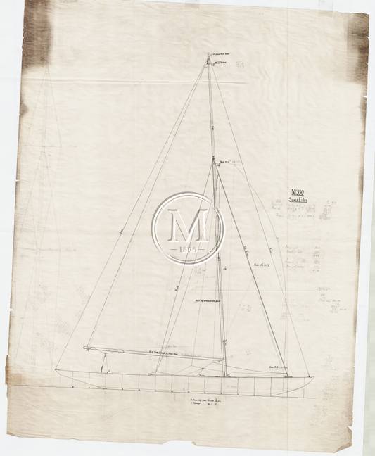 Design 330 — Sail Plan