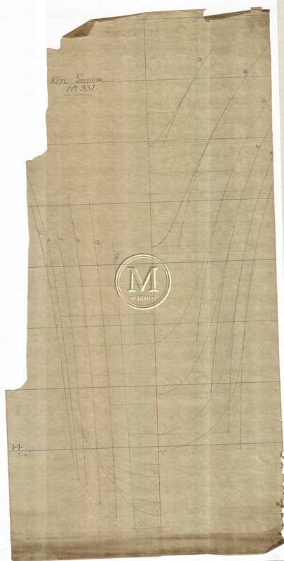 Design 331 — Keel Sections