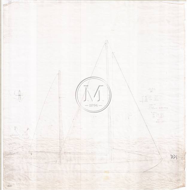 Design 331 — Sail Plan