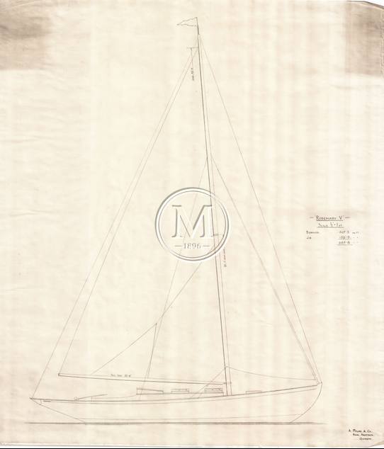 Design 332 — Sail Plan