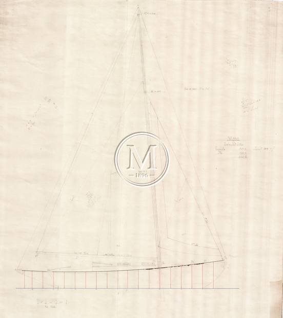 Design 332 — Sail Plan